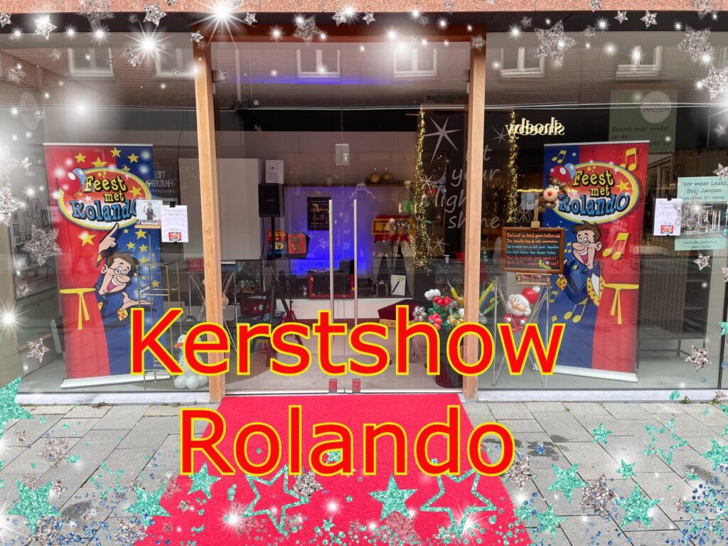 De kerst show combinatie voor winkelstraten en bedrijven 